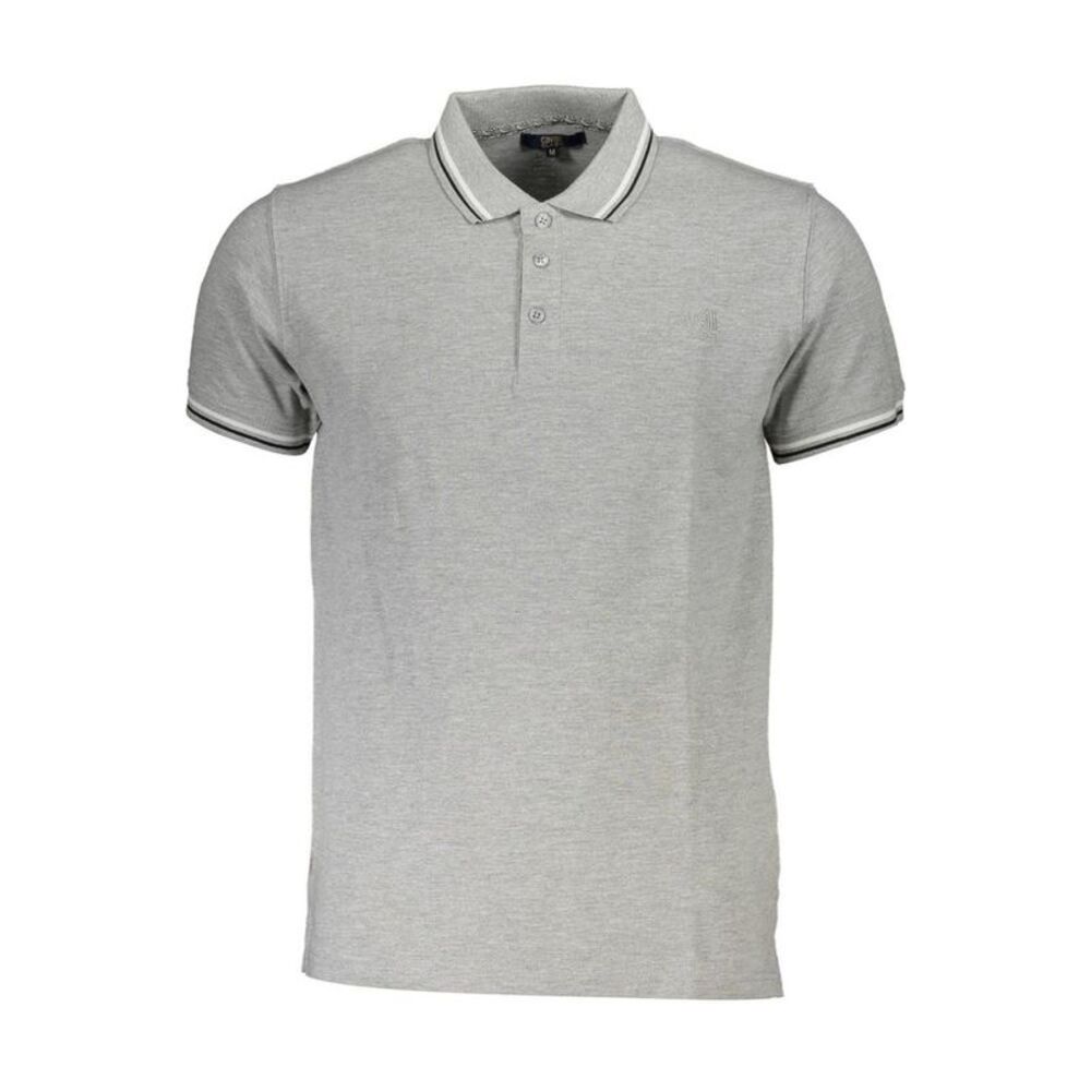 Cavalli Class Grigio Cotton Men Men's Polo